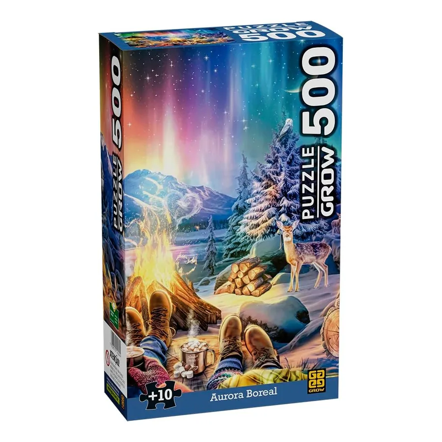 Quebra-cabeça Grow Aurora Boreal - imagem da aurora