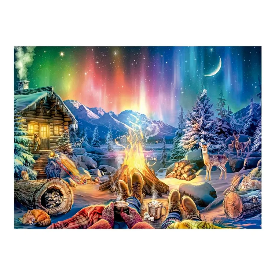 Quebra-cabeça Grow Aurora Boreal, imagem 4