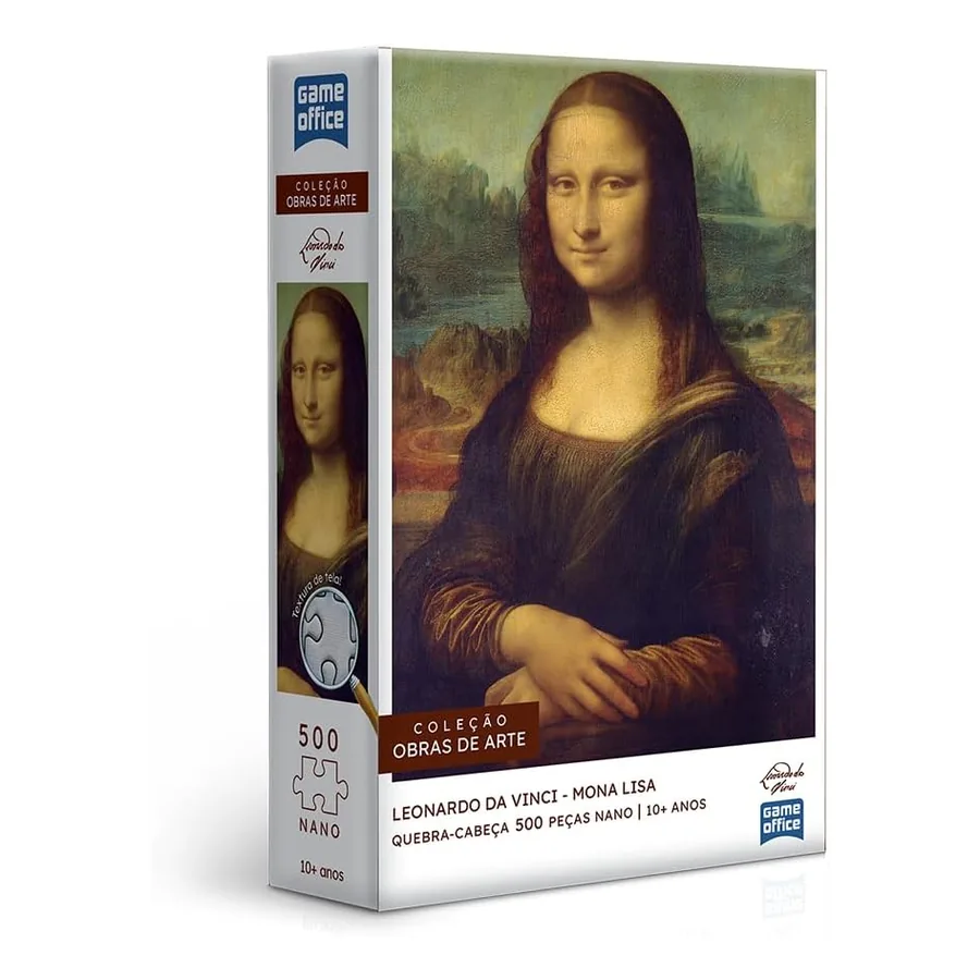 Quebra-cabeça Toyster Mona Lisa - Leonardo Da Vinci