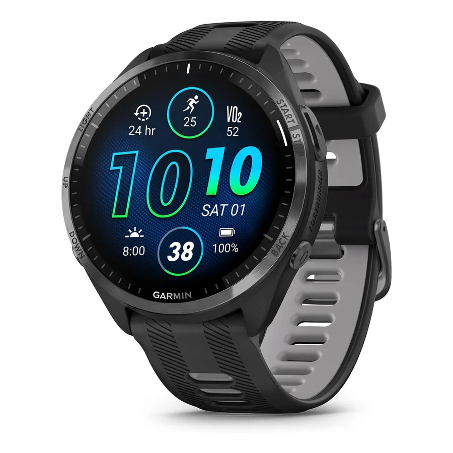 Relógio Garmin Forerunner 965 com tela AMOLED