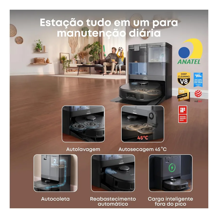 Robô Aspirador Eufy X10, imagem 3
