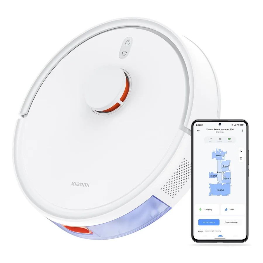 Robô Aspirador Xiaomi Vacuum S20 branco