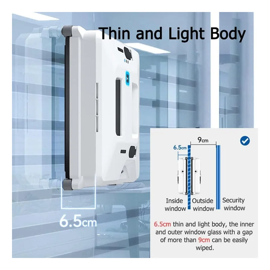 Robô Limpa Vidros Chhmaelove Smart Sprinkler, imagem 4