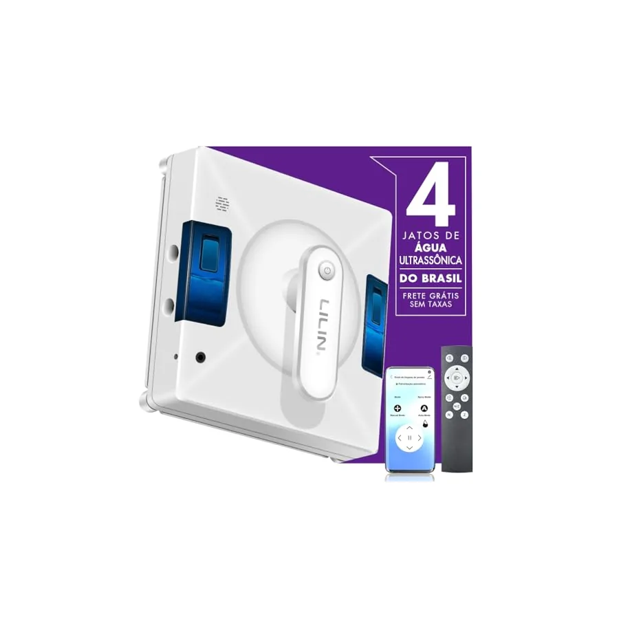 Robô Limpa Vidros Lilin YW509, imagem 2