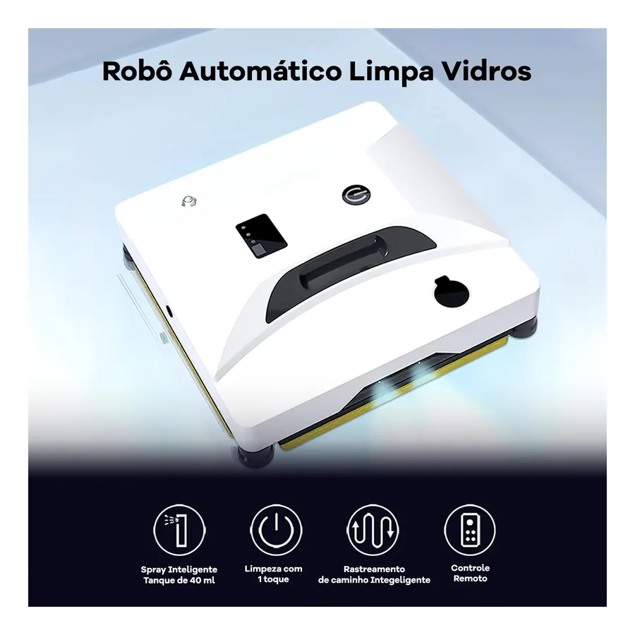 Robô Limpa Vidros Fmart W6, imagem 3