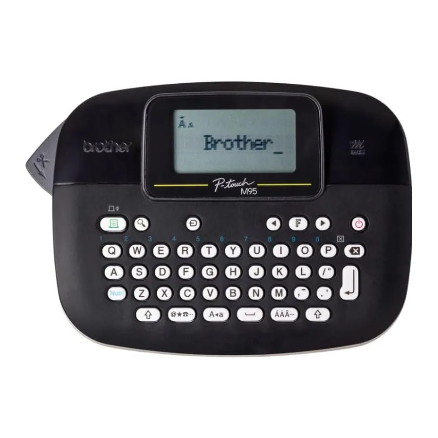 Rotulador Brother P-touch M95 em preto