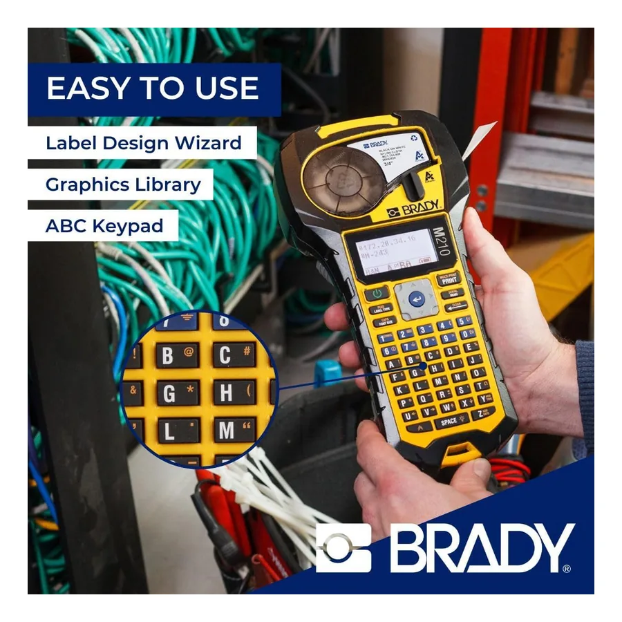 Rotulador Brady M210, imagem 4