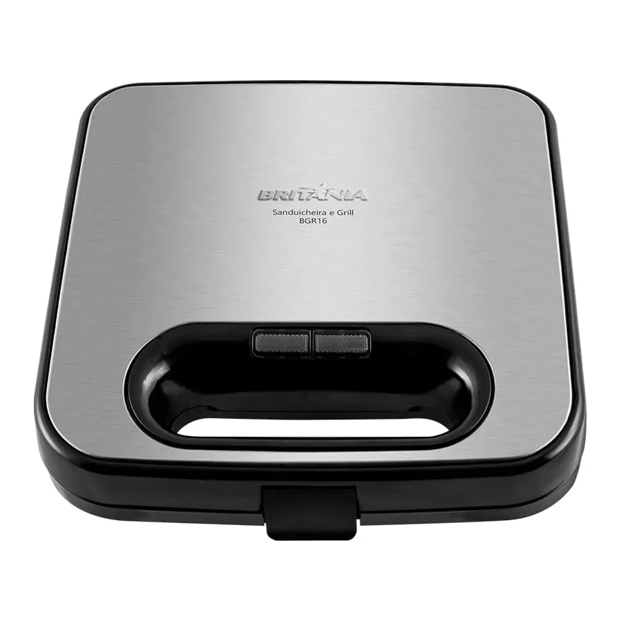 Sanduicheira Grill Britânia BGR16 prateada