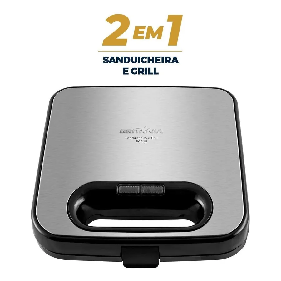 Sanduicheira Grill Britânia BGR16, imagem 4