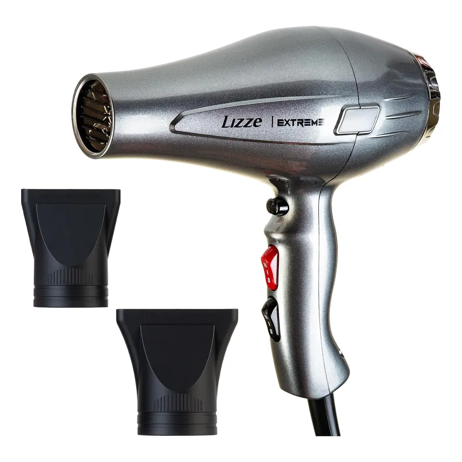 Secador Profissional Lizzie Extreme cinza escuro