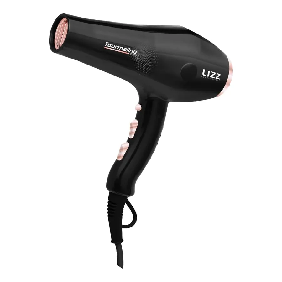 Secador Profissional Lizz Tourmaline Pro preto