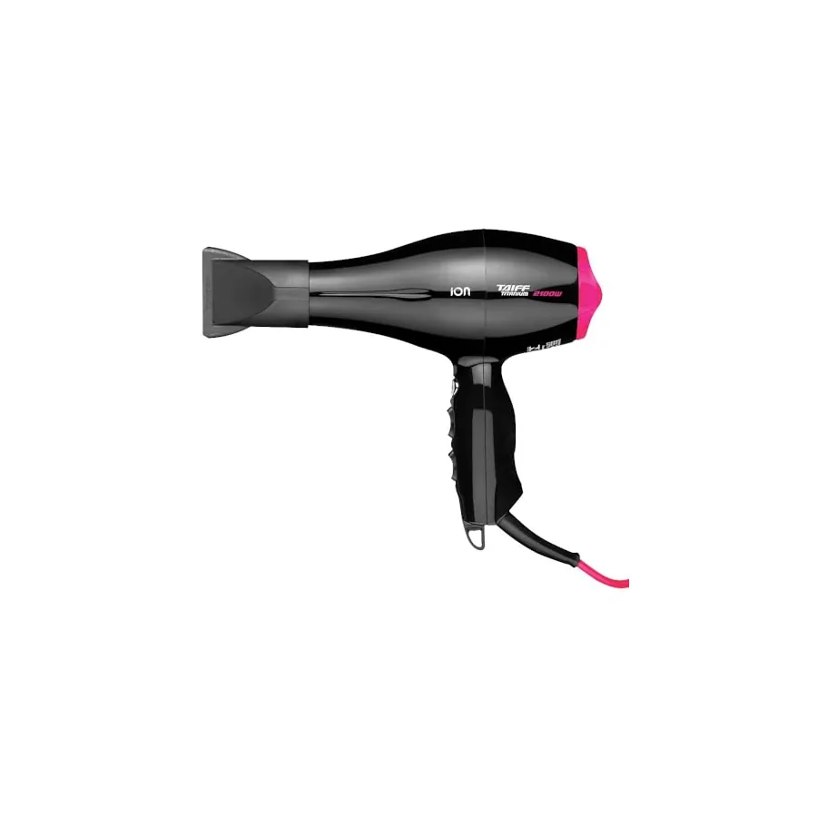 Secador Taiff Titanium na cor rosa