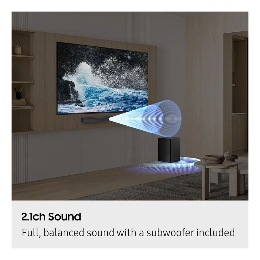 Soundbar Samsung HW-B550, imagem 4