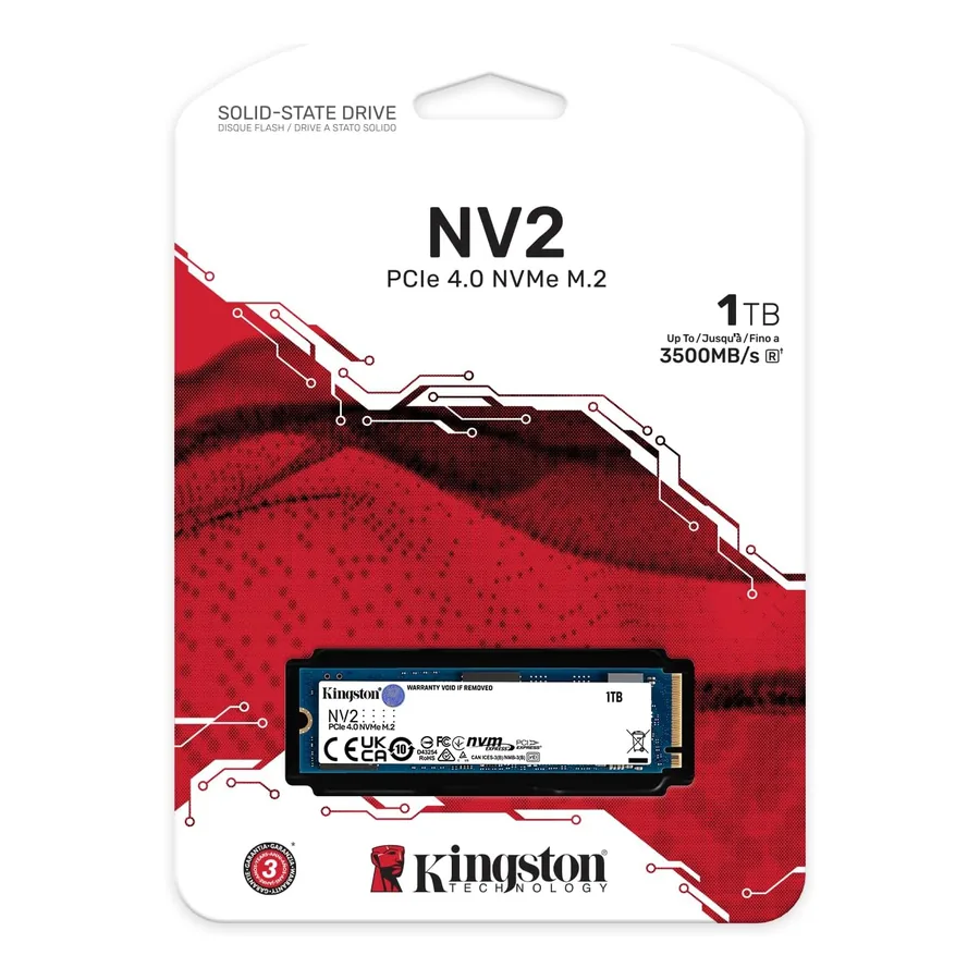 SSD 1TB Kingston NV2 1000G, imagem 4