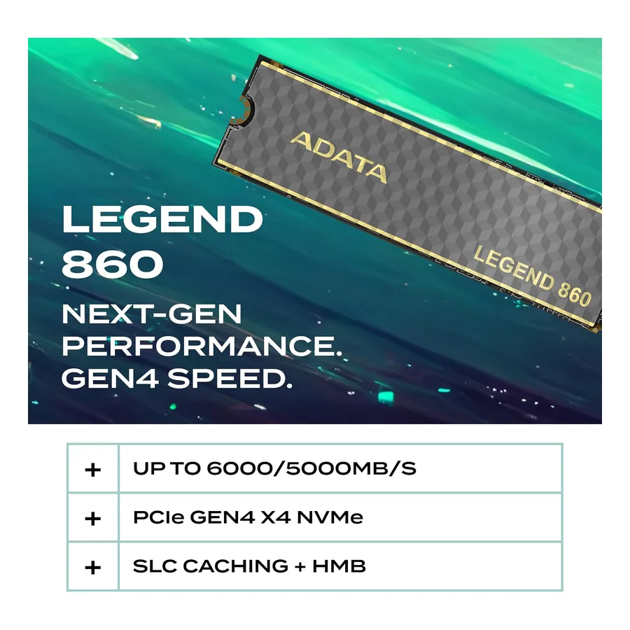 M.2 Legend 860 instalado