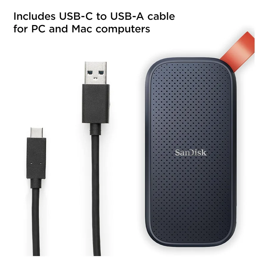 SSD Externo SanDisk SDSSDE30-1T00-G26, imagem 4