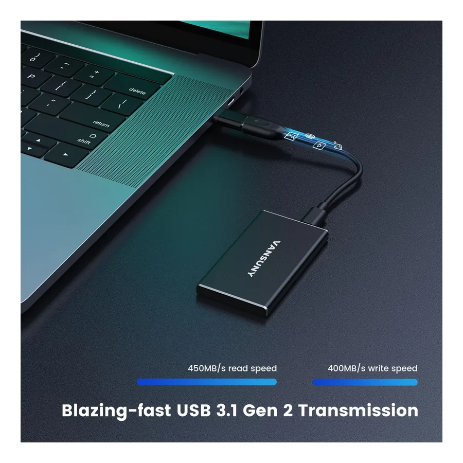 Vansuny SSD com cabos inclusos
