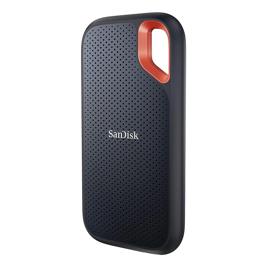 SanDisk Extreme 1TB preto com mosquetão