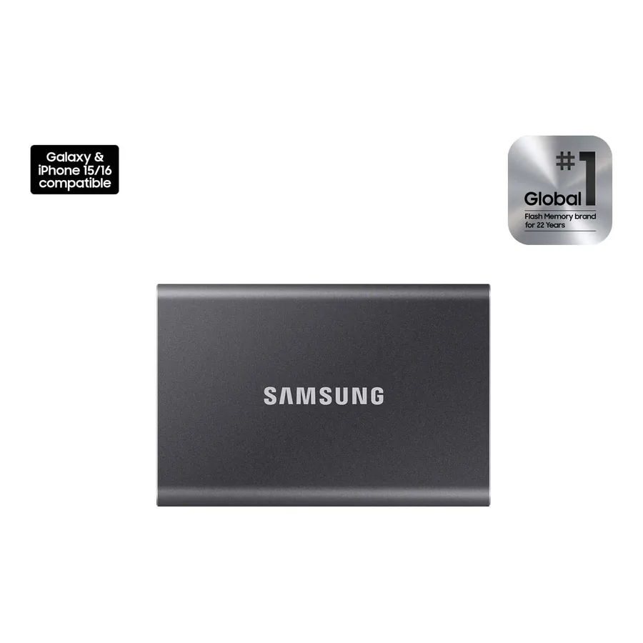 Samsung T7 Titan conectado a console