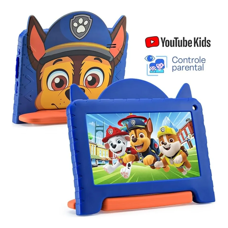 Tablet Infantil Multilaser Patrulha Canina NB421, imagem 4