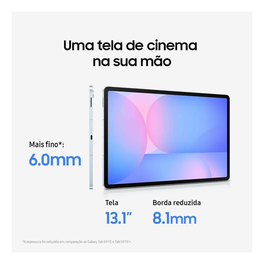 Tab S10 FE+ capa inclusa
