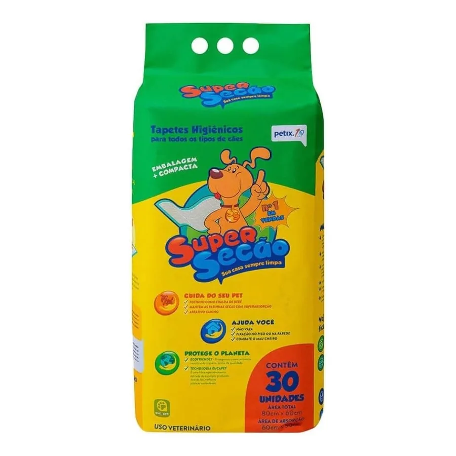 Tapete Higiênico para Cachorros Petix Supersecão