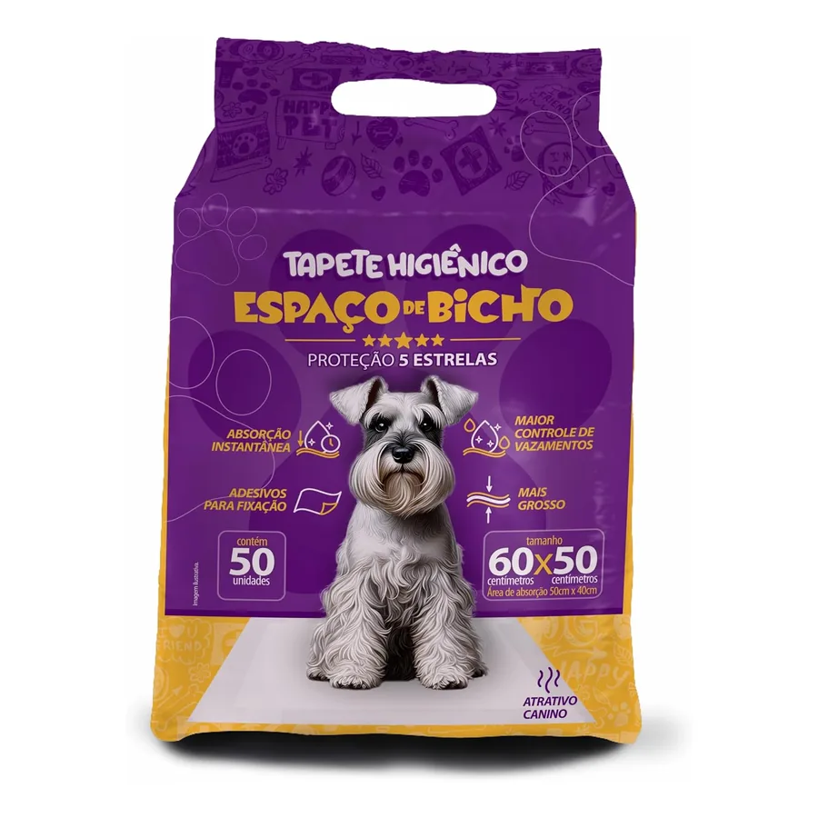 Tapete Higiênico para Cachorros Espaço de Bicho B0DW8KF4DS, imagem 3