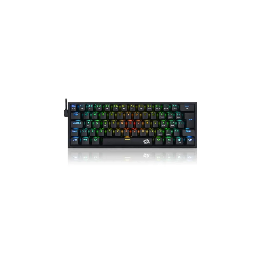 Teclado Redragon K617-RGB-B, imagem 2