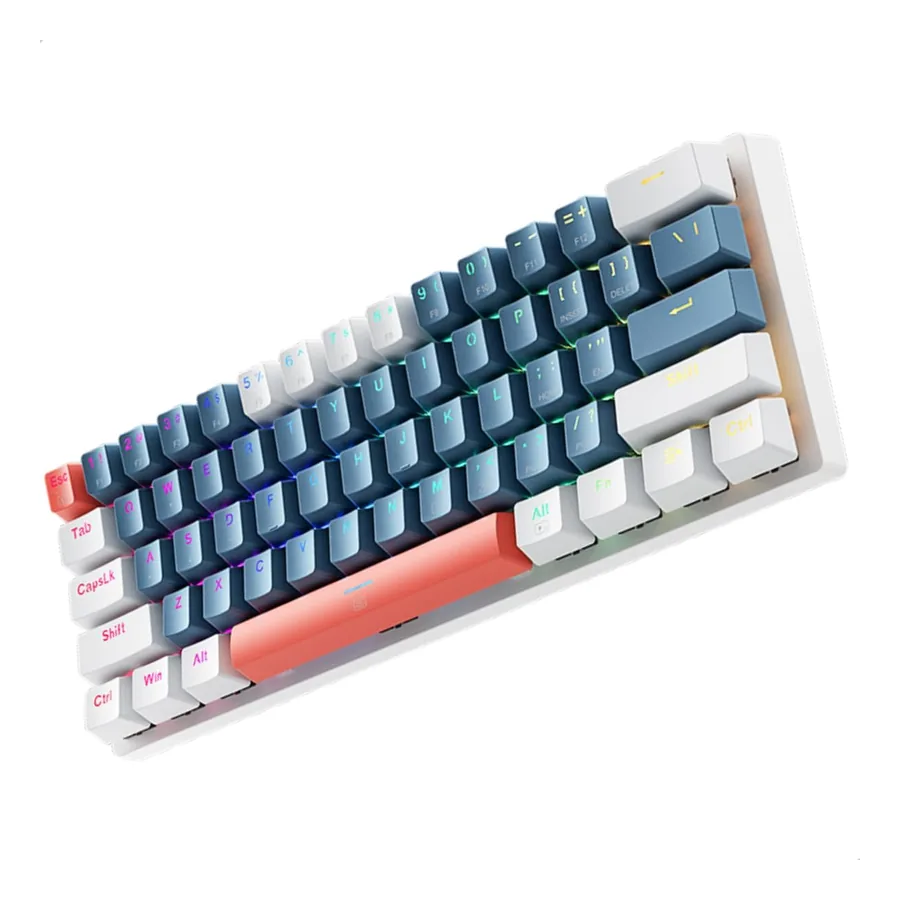 Teclado Machenike K500-B61 60% com retroiluminação RGB