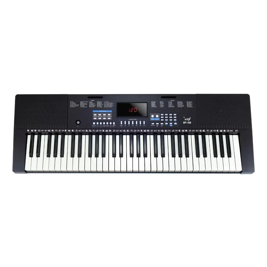 Teclado Musical Bravo BP-100 61 teclas preto