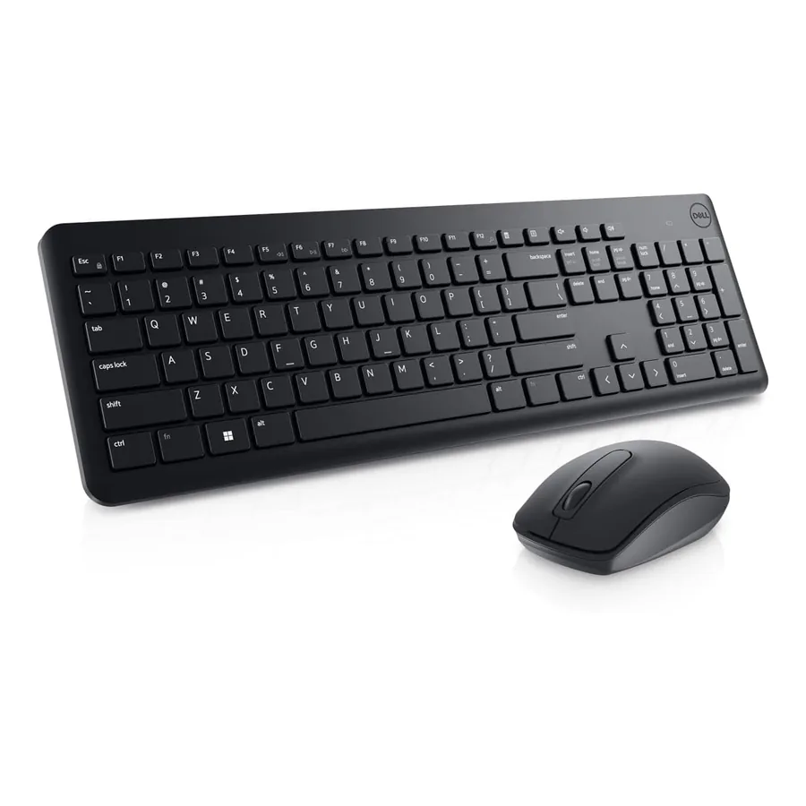 Combo Teclado e Mouse Dell KM3322W em preto