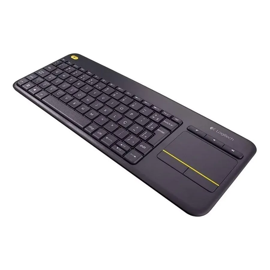 Teclado Logitech K400 Plus com touchpad integrado
