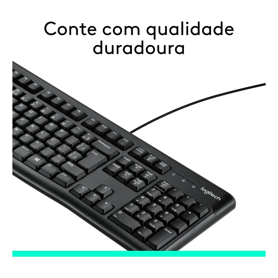 Teclado Logitech K120, imagem 4