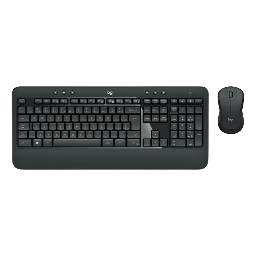 Combo Logitech MK540 com teclado e mouse ambidestro