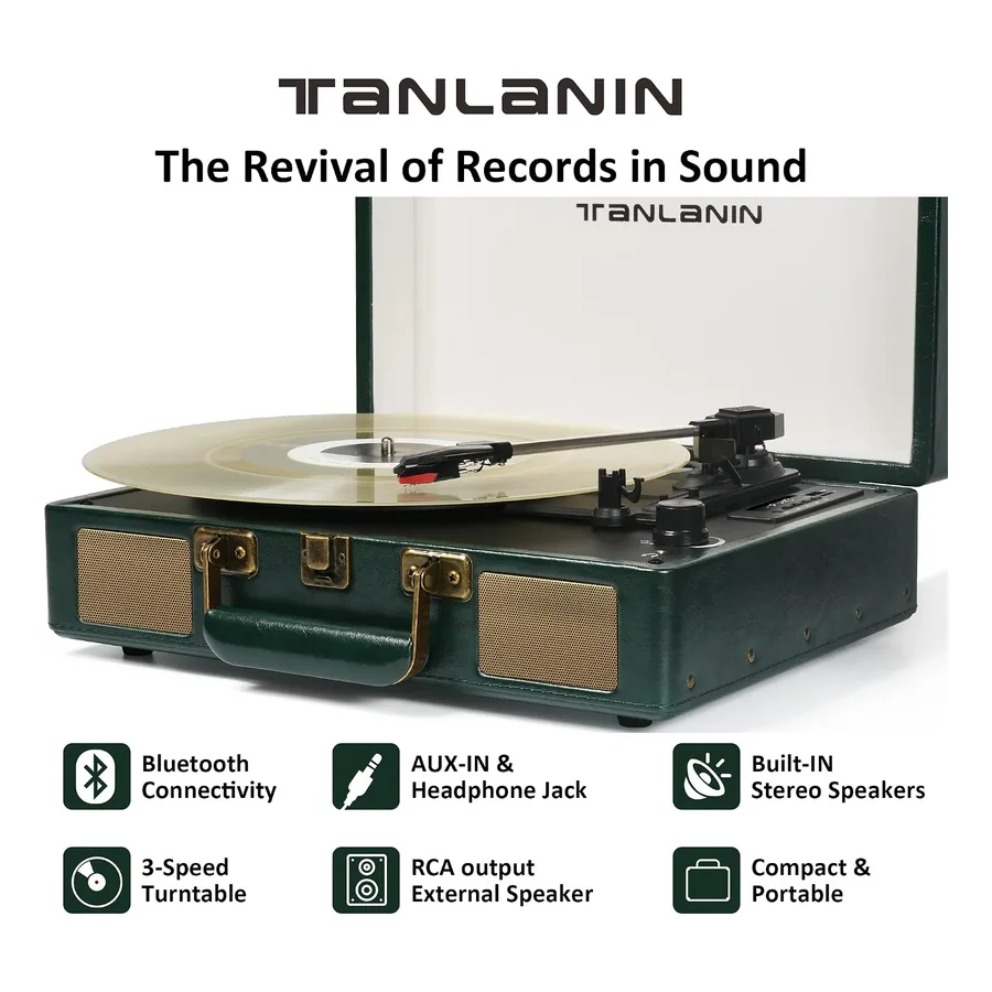 Toca discos Tanlanin ‎TE-2021, imagem 3
