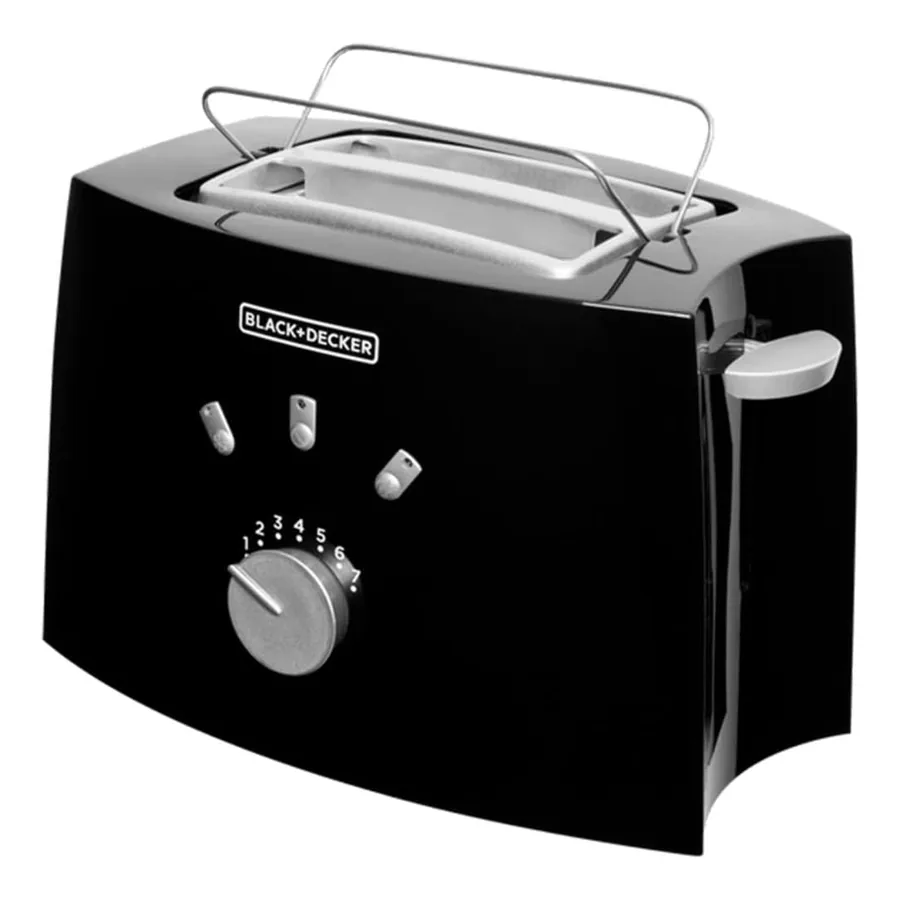Torradeira Black & Decker TO810 vista superior