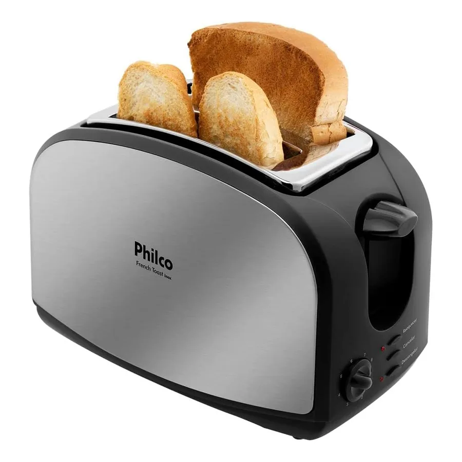 Torradeira Philco French Toast vista superior