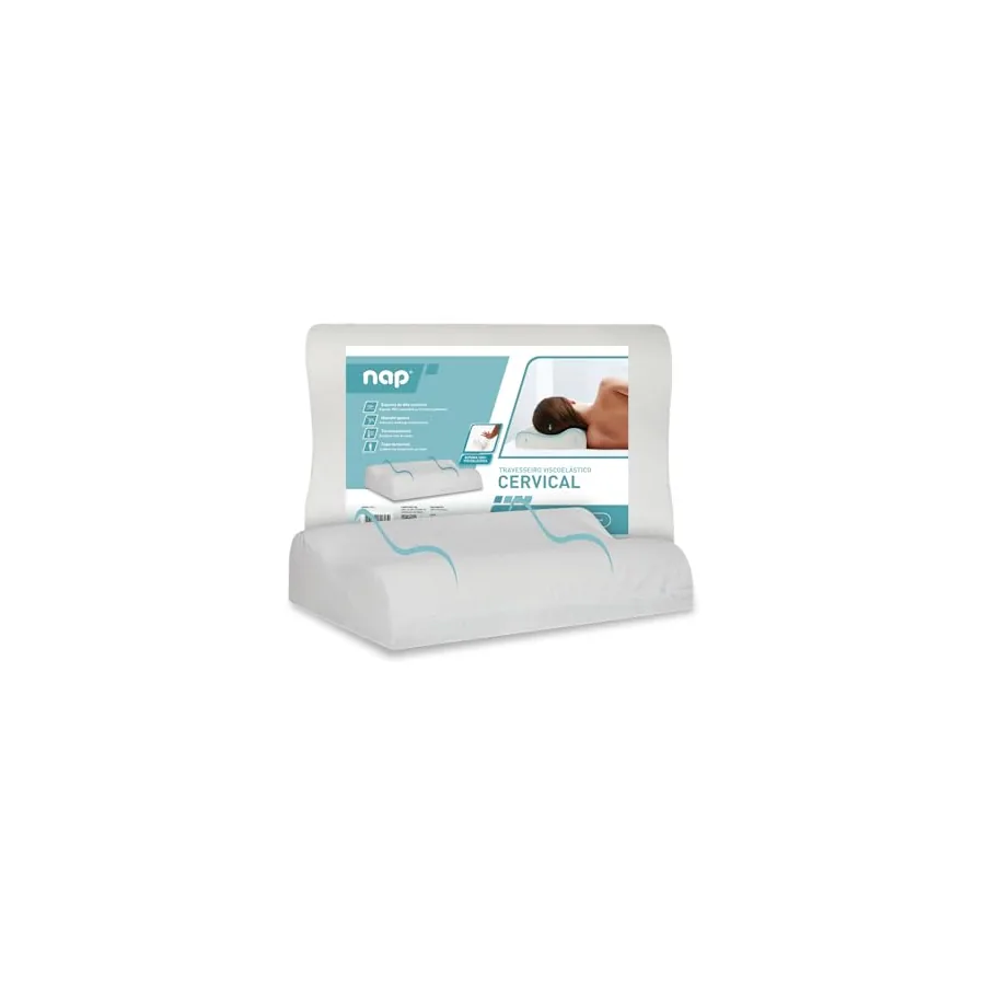Travesseiro Ortopédico Cervical Nap YellowTec - vista frontal
