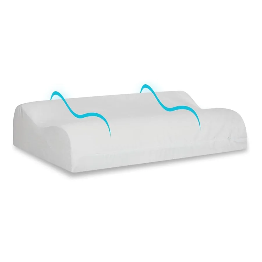 Travesseiro Ortopédico Cervical Nap YellowTec - detalhe da capa