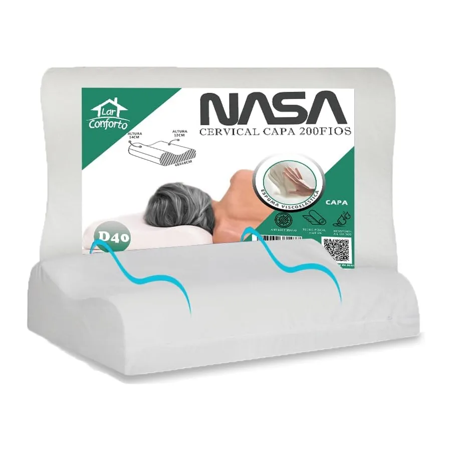 Travesseiro Ortopédico Cervical Lar Conforto