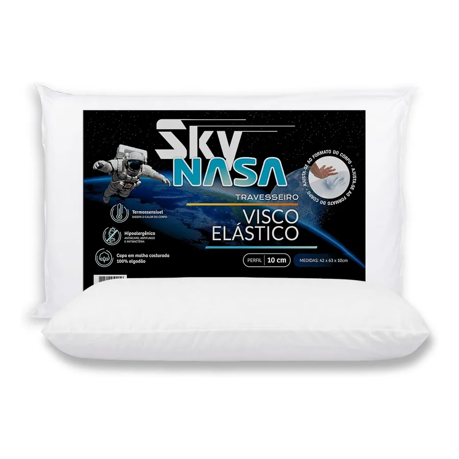 Travesseiro Ortopédico NAP Nasa Sky