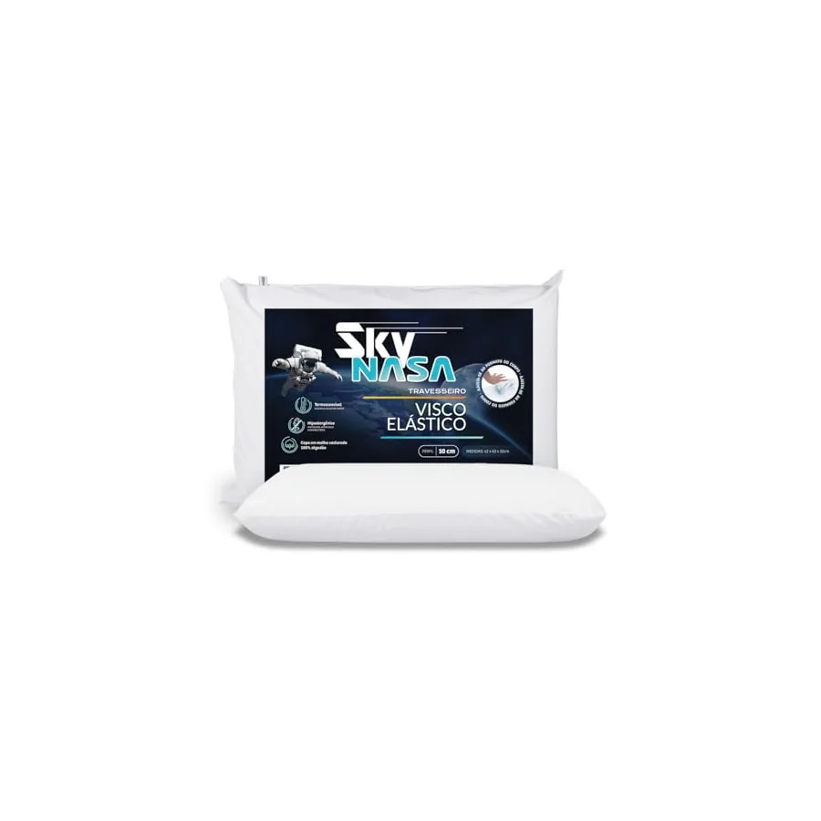 Travesseiro NAP Nasa Sky vista frontal