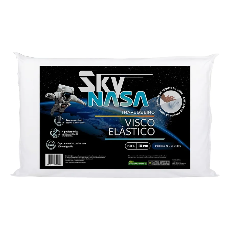 Capa 100% algodão do NAP Nasa Sky