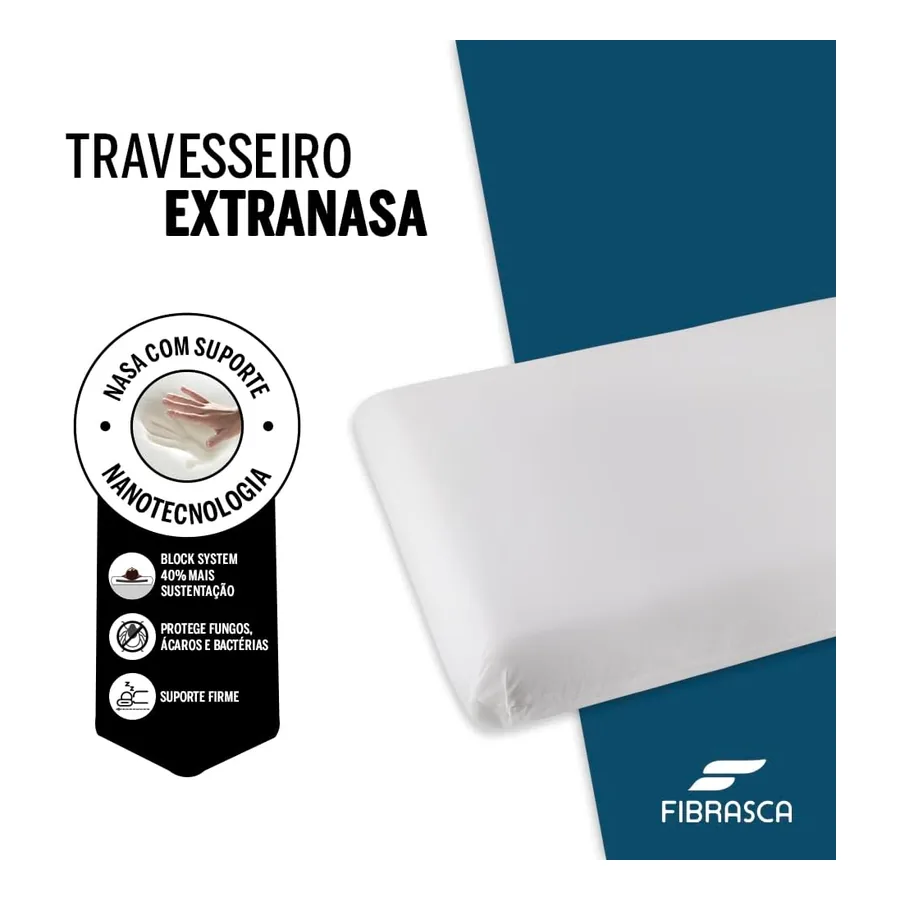 Travesseiro Ortopédico Fibrasca Extranasa, imagem 4