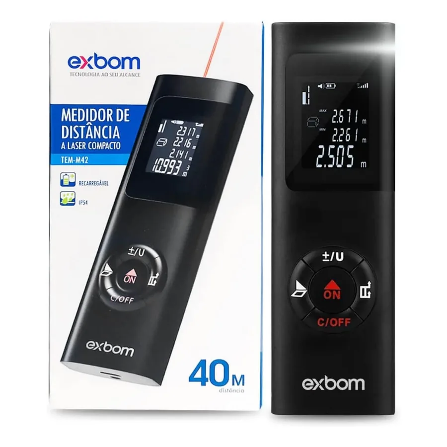 Trena Laser Exbom TM42, imagem 4