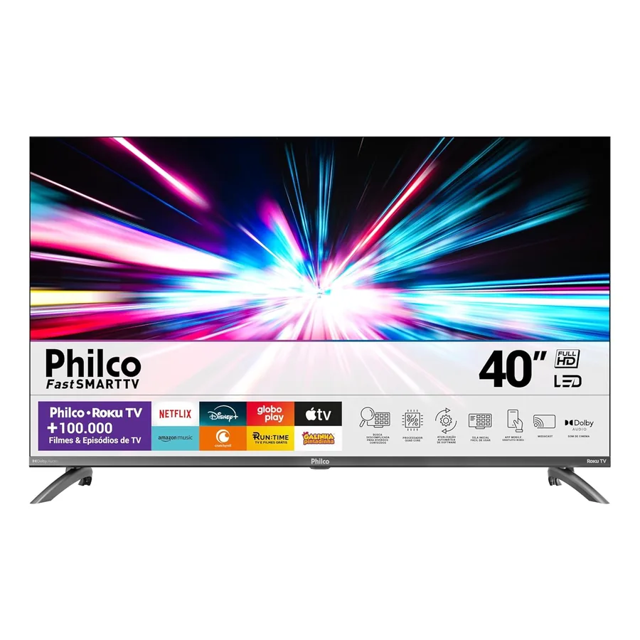 Smart TV Philco 40” PTV40M9GR2CGB frontal