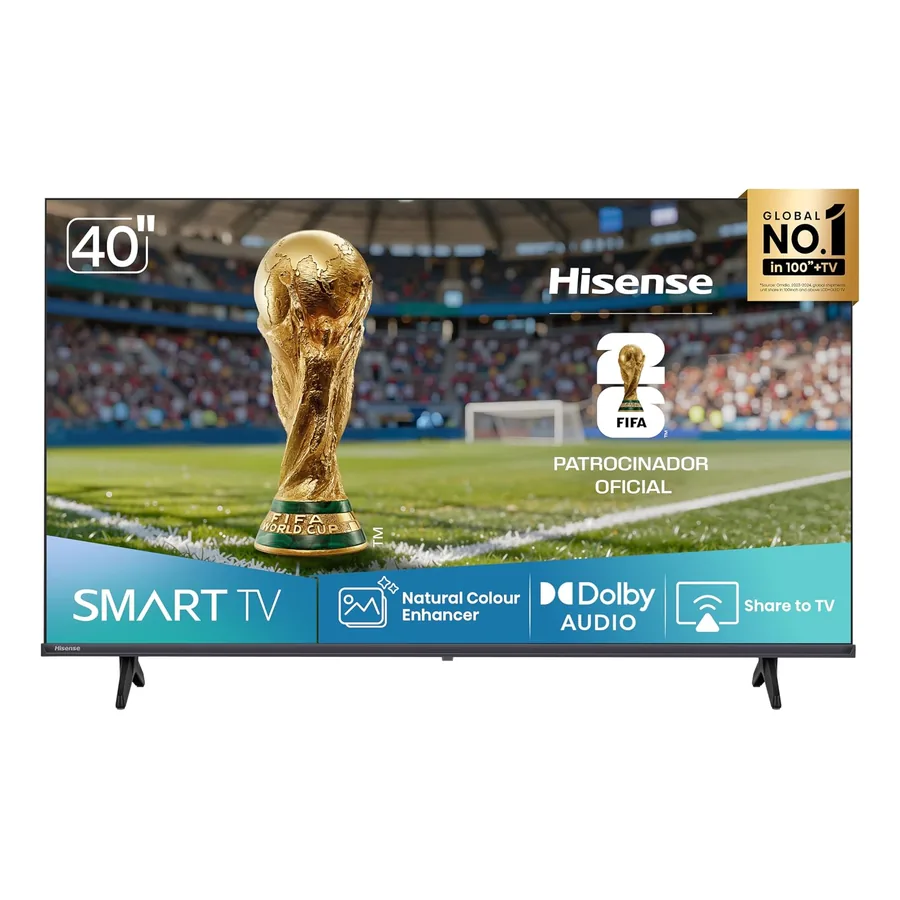 Smart TV Hisense 40" A4NV frontal