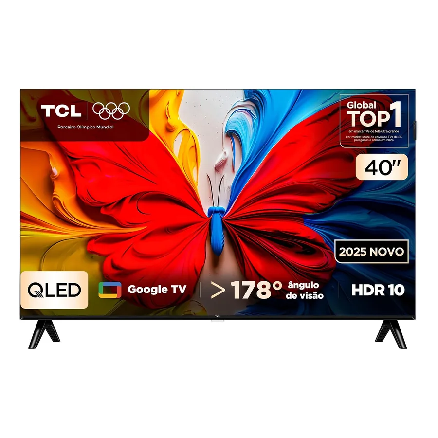 Smart TV TCL 40” 40S5K frontal