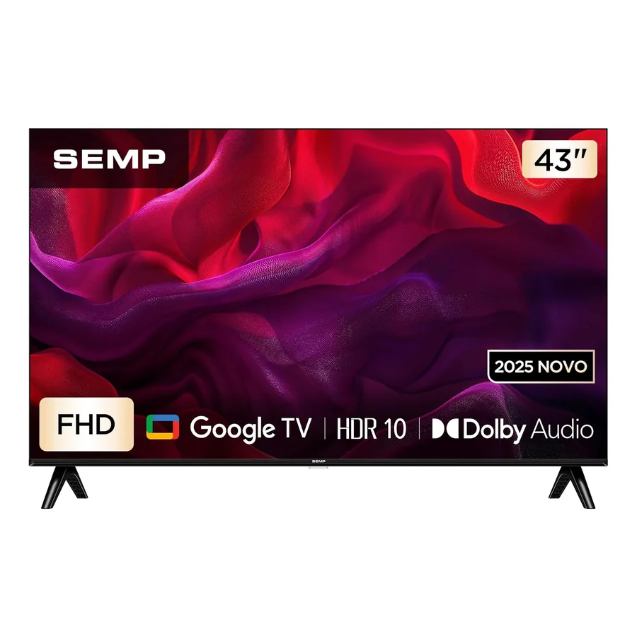 Smart TV SEMP 43” 43S42 frontal