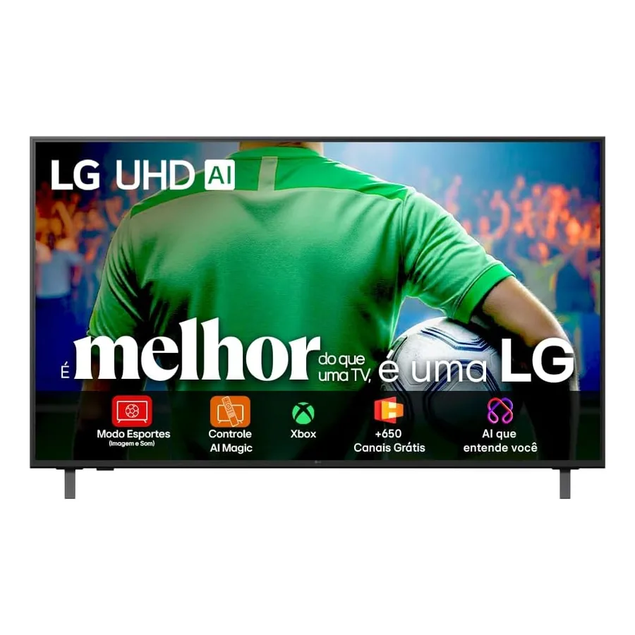 TV 4K LG 55UA85 vista frontal